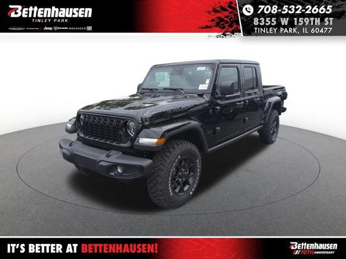 Black Clearcoat 2026 Jeep Gladiator Sport