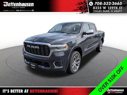 Blue Metallic 2026 RAM 1500 Tungsten