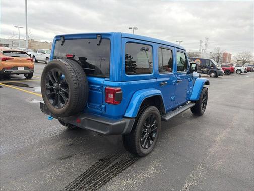 Hydro Blue Pearl 2023 Jeep Wrangler 4xe Sahara
