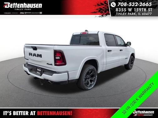White 2026 RAM 1500 Big Horn/Lone Star