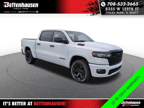 White 2026 RAM 1500 Big Horn/Lone Star