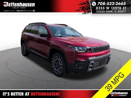 Red 2026 Jeep Cherokee LAREDO/LIMITED