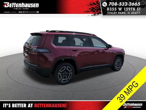 Red 2026 Jeep Cherokee LAREDO/LIMITED