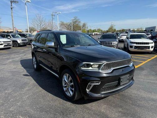 Black Clearcoat 2022 Dodge Durango Citadel