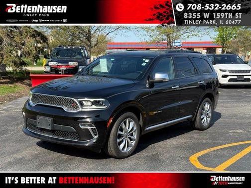 Black Clearcoat 2022 Dodge Durango Citadel