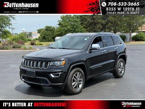 Diamond Black 2021 Jeep Grand Cherokee Limited