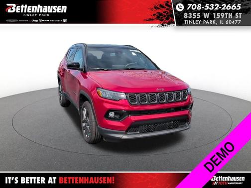Red 2026 Jeep Compass Limited