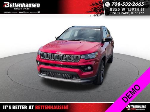 Red 2026 Jeep Compass Limited
