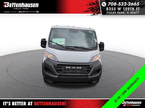 Bright White Clearcoat 2026 RAM ProMaster 1500 Low Roof