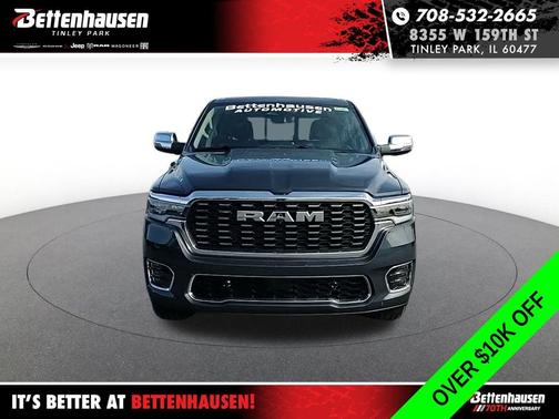 Blue Metallic 2026 RAM 1500 Tungsten