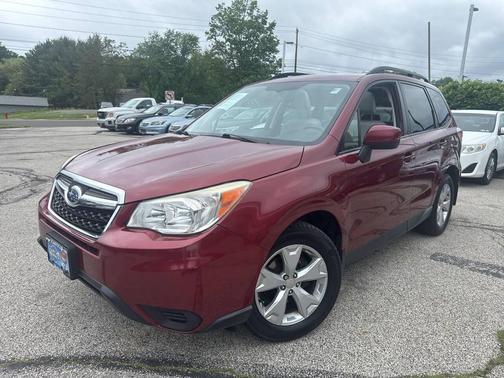Maroon 2015 Subaru Forester 2.5i Premium