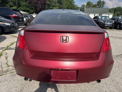 Maroon 2008 Honda Accord EX