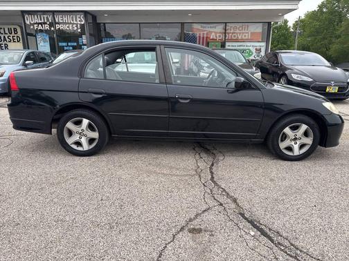 Black 2004 Honda Civic EX