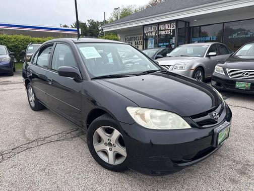 Black 2004 Honda Civic EX
