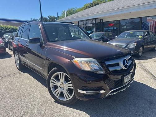 Burgundy 2013 Mercedes-Benz GLK-Class GLK 350 4MATIC