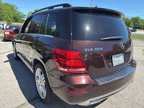Burgundy 2013 Mercedes-Benz GLK-Class GLK 350 4MATIC