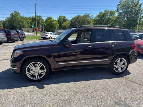 Burgundy 2013 Mercedes-Benz GLK-Class GLK 350 4MATIC