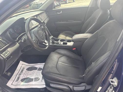 Blue 2018 Kia Optima LX