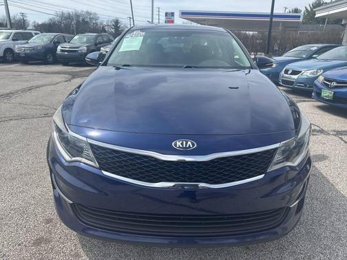 Blue 2018 Kia Optima LX