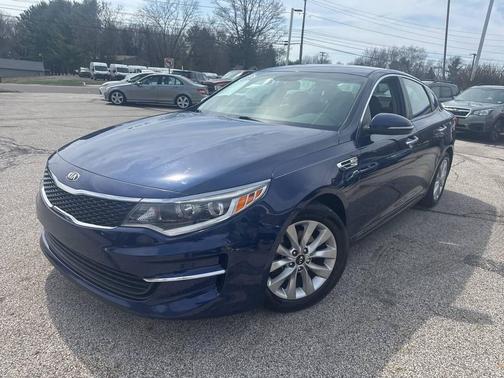 Blue 2018 Kia Optima LX