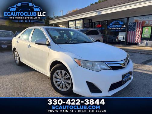 White 2012 Toyota Camry LE