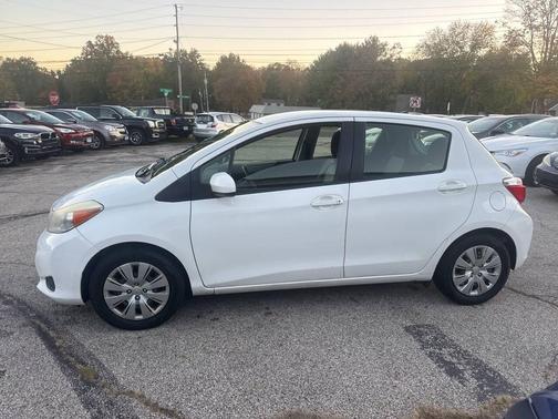 White 2012 Toyota Yaris LE