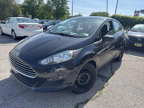 Black 2014 Ford Fiesta S 4dr Sedan