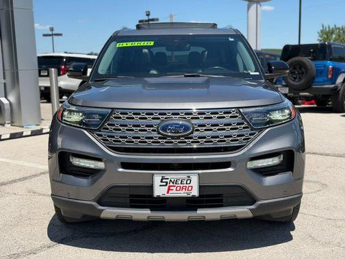 Carbonized Gray Metallic 2021 Ford Explorer Limited
