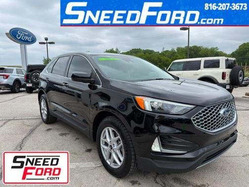 Agate Black Metallic 2023 Ford Edge SEL