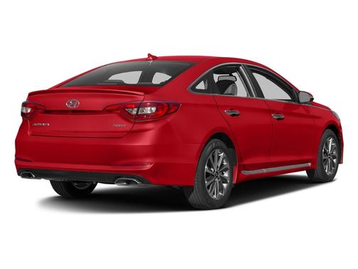 Scarlet Red 2017 Hyundai SONATA Sport