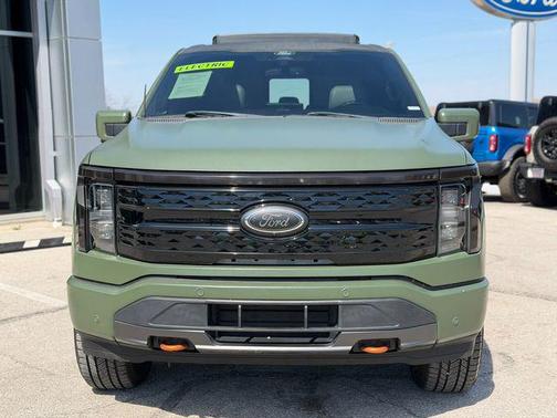 Carbonized Gray Metallic 2022 Ford F-150 Lightning LARIAT