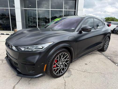 Shadow Black 2022 Ford Mustang Mach-E GT