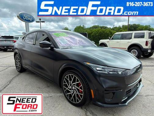 Shadow Black 2022 Ford Mustang Mach-E GT