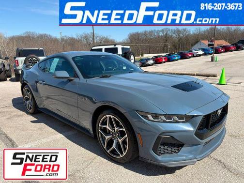 Vapor Blue Metallic 2024 Ford Mustang GT Premium