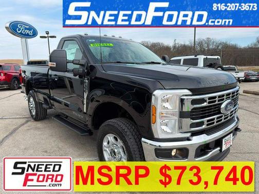 Agate Black Metallic 2026 Ford F-350 XLT