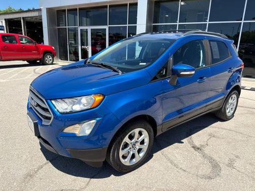 Blue 2018 Ford EcoSport SE