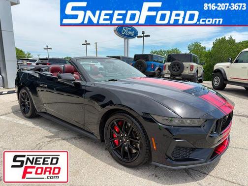 Shadow Black 2024 Ford Mustang GT Premium