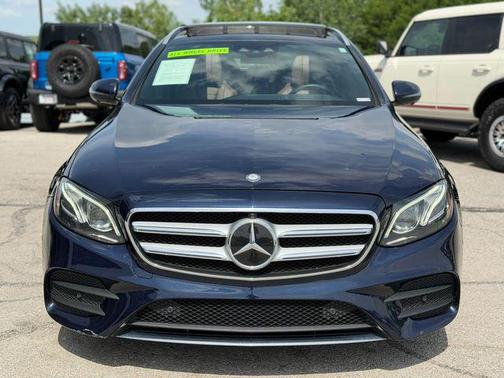 Lunar Blue Metallic 2017 Mercedes-Benz E-Class E 400 4MATIC