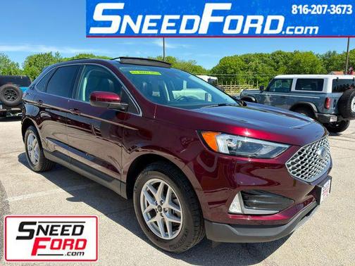 Burgundy Velvet Metallic Tinted Clearcoat 2023 Ford Edge SEL
