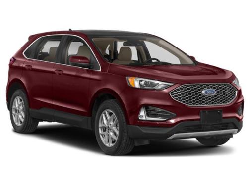 Star White Metallic Tri-Coat 2024 Ford Edge SEL