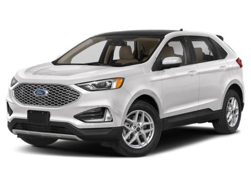 Star White Metallic Tri-Coat 2024 Ford Edge SEL