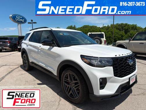 White 2026 Ford Explorer ST