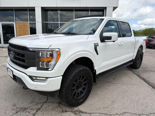 Star White Metallic Tri-Coat 2023 Ford F-150 Lariat