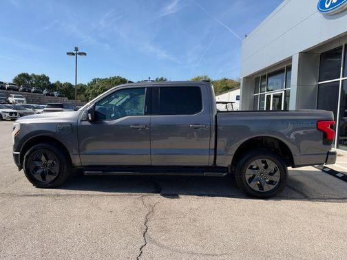 Carbonized Gray Metallic 2023 Ford F-150 Lightning LARIAT