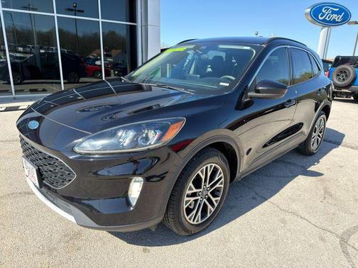 Agate Black Metallic 2020 Ford Escape SEL