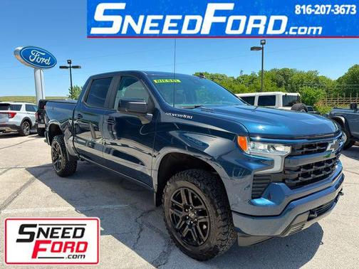 Northsky Blue Metallic 2022 Chevrolet Silverado 1500 RST