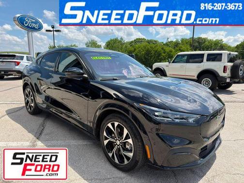 Shadow Black 2022 Ford Mustang Mach-E Premium