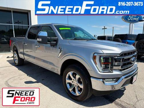 Iconic Silver Metallic 2021 Ford F-150 Lariat