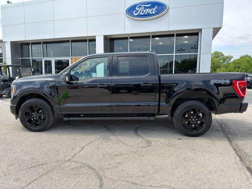 Agate Black Metallic 2022 Ford F-150 XLT