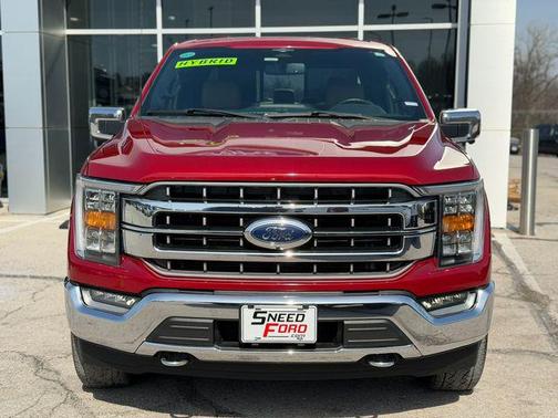Rapid Red Metallic Tinted Clearcoat 2023 Ford F-150 Lariat